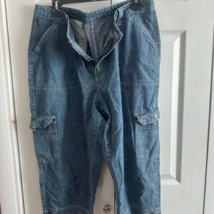 Riders by Lee Blue Cropped Jeans